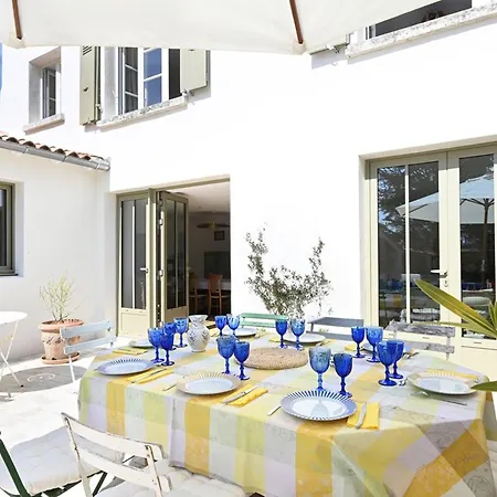 Maison De Charme Renovee Avec Jardin Clos, Ideale Pour Familles, - Fr-1-434-112 Semesterbostad Le Bois-Plage-en-Ré